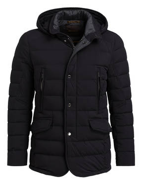MOORER Lightweight-Daunenjacke CRAIG-KN mit abnehmbarer Kapuze