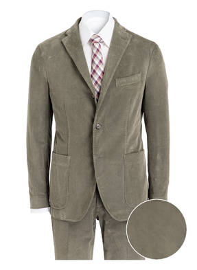 BOGLIOLI Cord-Anzug Slim Fit