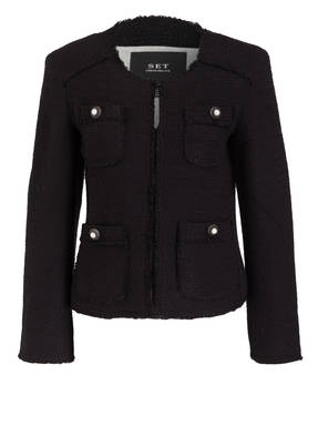 SET Bouclé-Blazer