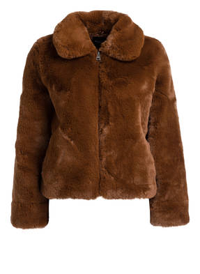 SELECTED Jacke in Felloptik