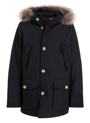 WOOLRICH Daunenparka mit Echtpelzbesatz