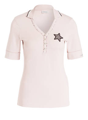 SPORTALM Poloshirt LUXE mit Strasssteinbesatz