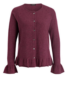REPEAT Strickjacke mit Cashmere-Anteil