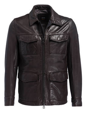 BOSS Lederjacke JAYVID
