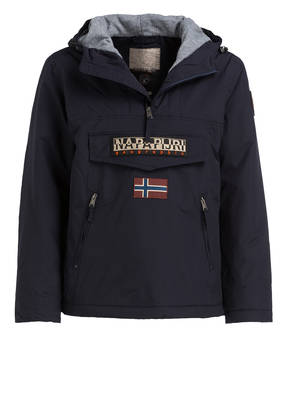 NAPAPIJRI Schlupfjacke RAINFOREST POCKET mit Fleece-Innenseite