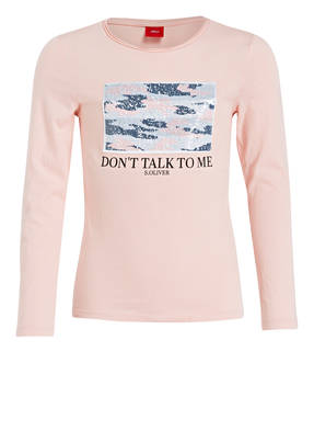 s.Oliver Longsleeve mit Wendepailletten
