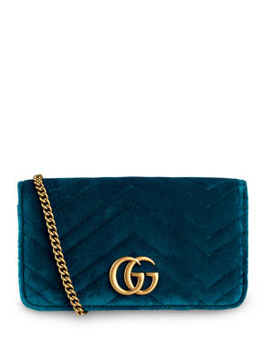 GUCCI Samt-Umhängetasche GG MARMONT
