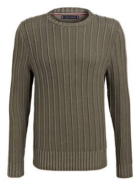 TOMMY HILFIGER Pullover in Strukturstrick