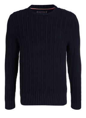 TOMMY HILFIGER Pullover in Strukturstrick