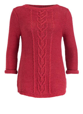 mavi Pullover mit 3/4-Arm