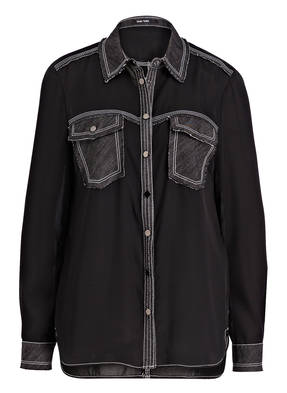 MARC AUREL Bluse in Jeansoptik