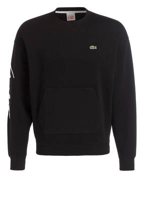 LACOSTE L!VE Sweatshirt mit Stickereien