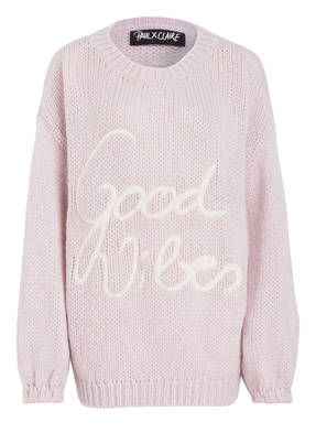 PAUL X CLAIRE Pullover GOOD VIBES