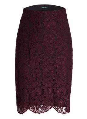 LAUREN RALPH LAUREN Spitzenrock SHARITA