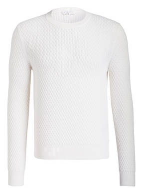 sandro Pullover in Strukturstrick mit Schurwoll-Anteil