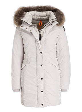 PARAJUMPERS Daunenmantel ANGIE mit Pelzbesatz
