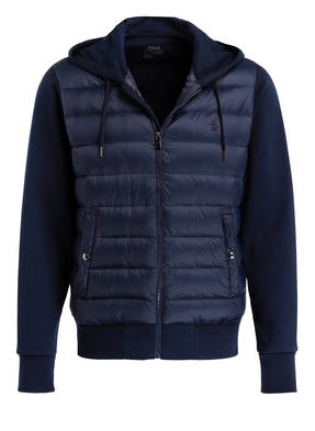 POLO RALPH LAUREN Sweatjacke im Materialmix