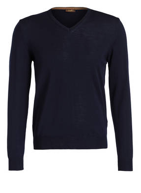 Stenströms Feinstrickpullover mit Ellbogen-Patches