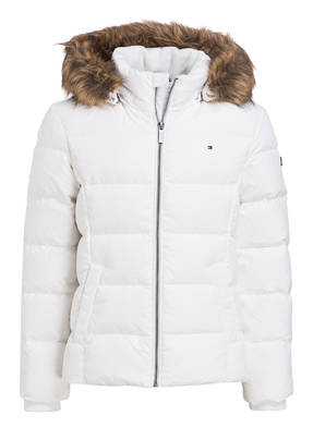 TOMMY HILFIGER Daunenjacke mit Kunstpelzbesatz