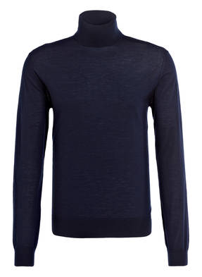 HACKETT LONDON Rollkragenpullover aus Merinowolle