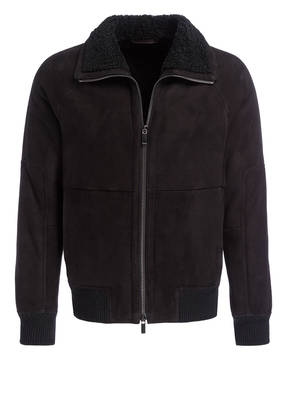 Ermenegildo Zegna Velourslederjacke