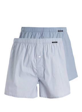 SCHIESSER 2er-Pack Web-Boxershorts