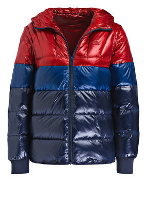 LACOSTE 2-in-1 Daunenjacke mit abnehmbaren Ärmeln