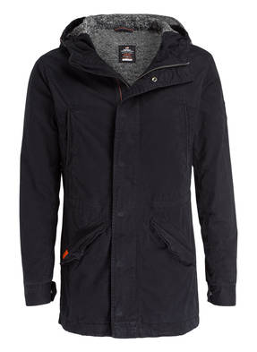 Superdry Parka NEW MILITARY mit Teddyfellfutter