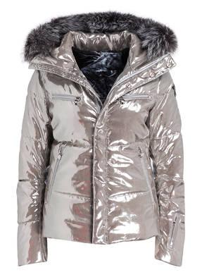 JET SET Steppjacke LIV mit Echtpelzbesatz