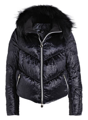 JET SET Daunenjacke HARPER mit Pelzkragen