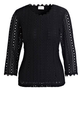 SPORTALM Bluse FUNNY mit Lochstickerei