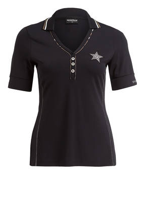 SPORTALM Poloshirt LUXE mit Strasssteinbesatz