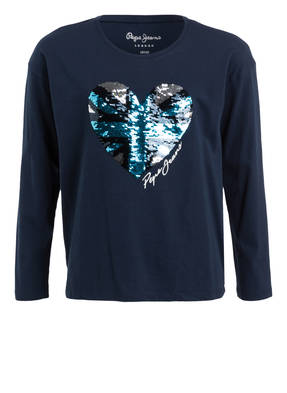 Pepe Jeans Longsleeve mit Pailletten
