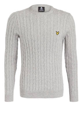 LYLE & SCOTT Pullover mit Zopfmuster