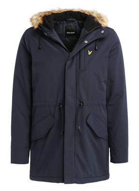 LYLE & SCOTT Parka mit Kunstpelzbesatz