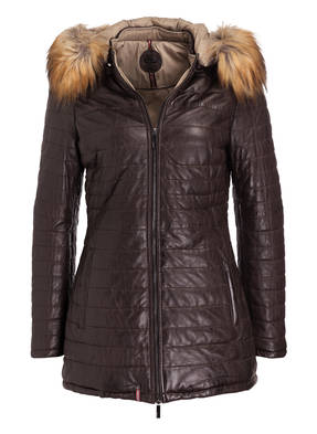 OAKWOOD Lederparka