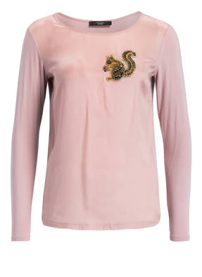 WEEKEND MaxMara Longsleeve im Materialmix