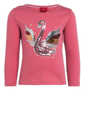s.Oliver Longsleeve mit Wendepailletten