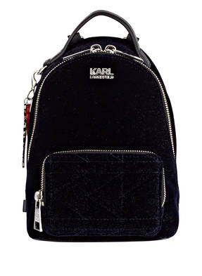 KARL Samt-Rucksack