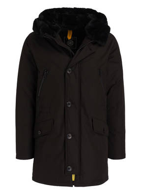 BLONDE No.8 Daunenparka SASVEE mit Kunstpelzbesatz