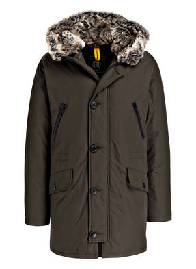 BLONDE No.8 Daunenparka SASVEE mit Kunstpelzbesatz