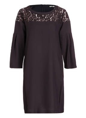 lilienfels Kleid mit Spitzenbesatz