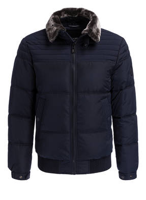 JOOP! Steppjacke TOBITO mit abnehmbarem Kunstpelzbesatz