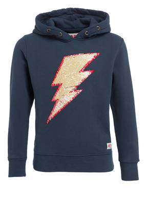 AO76 Hoodie mit Paillettenbesatz