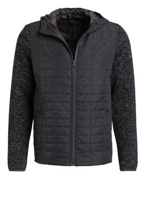 me°ru' Hybrid-Fleecejacke MACKAY im Materialmix