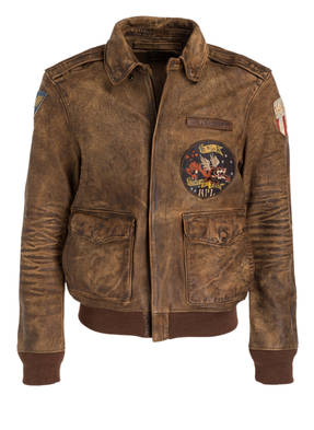 POLO RALPH LAUREN Lederjacke
