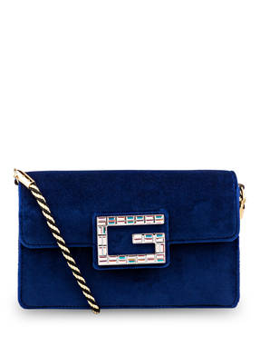 GUCCI Samt-Schultertasche SQUARE G