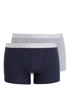 HANRO 2er-Pack Boxershorts COTTON ESSENTIALS