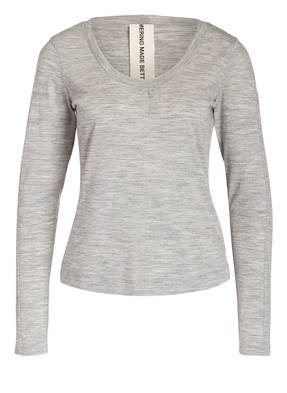 super.natural Longsleeve COMFORT mit Merinowolle-Anteil
