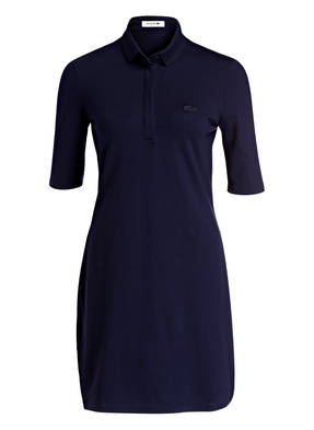 LACOSTE Piqué-Polokleid mit 3/4-Arm